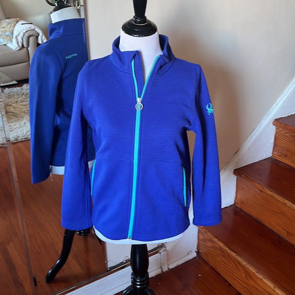 Spyder zip jacket sz L